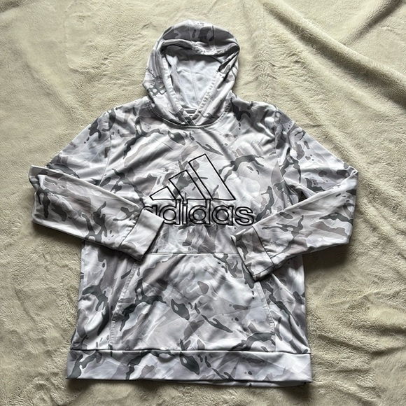 Adidas Camo Hoodie – Size XL | Casual Core | Streetwear Staple | - Picture 1 of 6